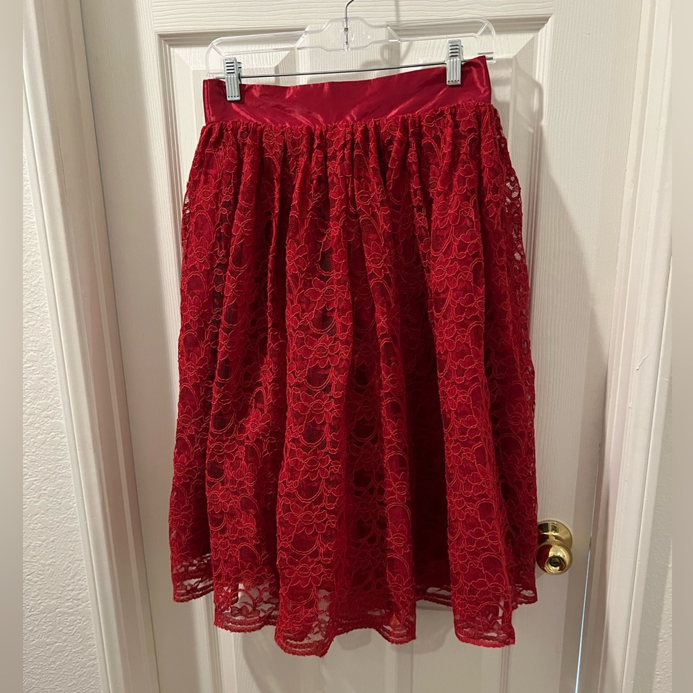 Pinup Girl Clothing Francesca Skirt L NWT
